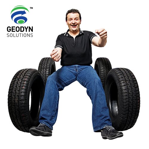 Read more about the article Repurposing Discarded Tires: An Innovative Approach to Sustainability and Carbon Reduction by Geodyn Solutions