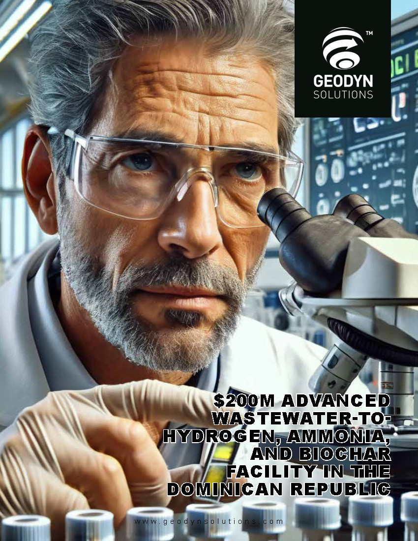 Read more about the article $200M Advanced Wastewater-to-Hydrogen-Ammonia-and Biochar Facility in the Dominican Republic