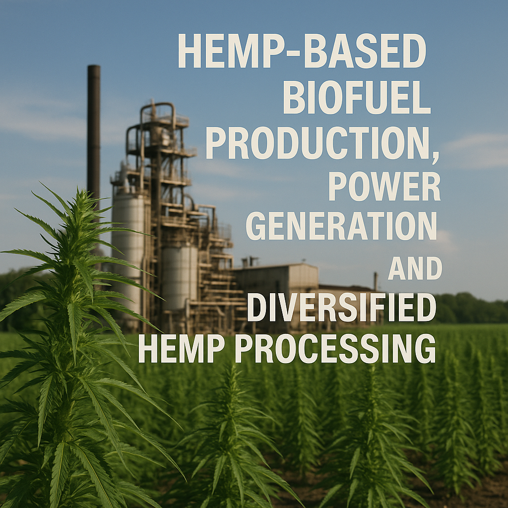 You are currently viewing $4 Billion Investment in Hemp-Based Biofuel Production, Power Generation, and Diversified Hemp Processing