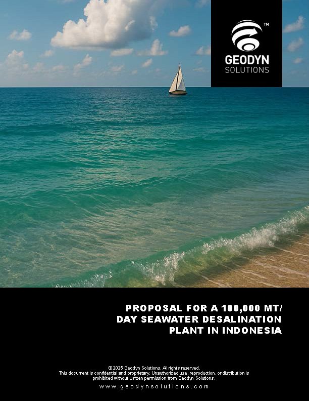 Proposal for a 100000 Mt-day Seawater Desalination -LNG