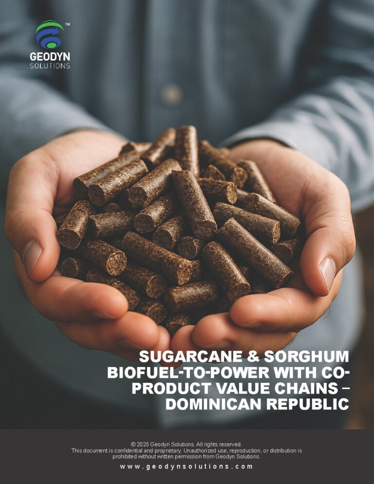 Read more about the article Comprehensive $250 Million Budget Proposal Geodyn Solutions: Sugarcane & Sorghum Biofuel-to-Power with Co-Product Value Chains – Dominican Republic